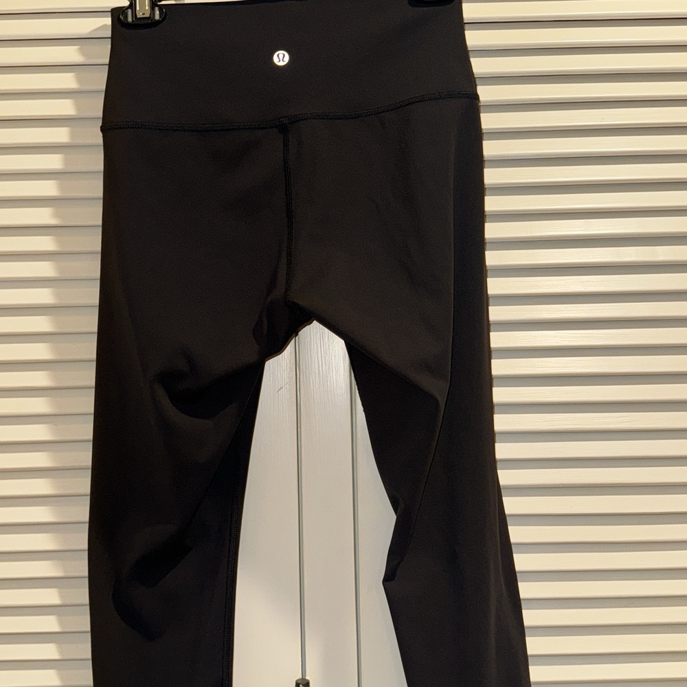Women  Black Active Leggings - Picture 2 of 2